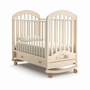 Детская кровать Nuovita Grano dondolo, цвет - Avorio/Слоновая кость (Nuovita, GRAD_074)